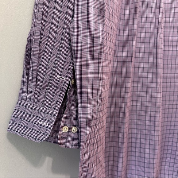 Ralph Lauren Yarmouth Cotton Purple & White Button Down Mens Shirt NEW W/O TAGS - Picture 12 of 13